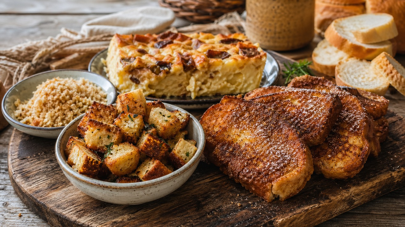 Nunca mais jogue fora pão amanhecido: use assim