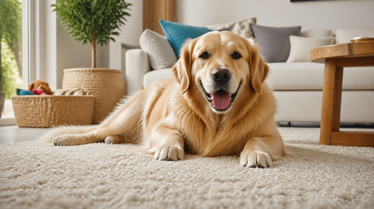 O segredo para tapete sem cheiro de cachorro