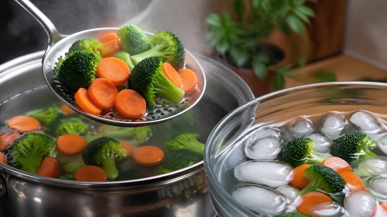 Chefs usam: este truque para legumes crocantes