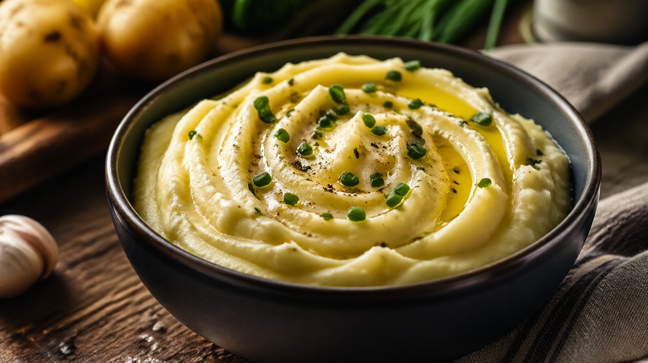 O segredo para purê cremoso sem leite