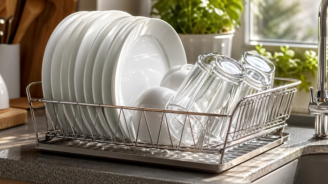 "Minhas louças secam sem manchas": ela faz isso