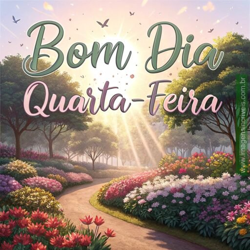 Flores para uma Quarta Feliz