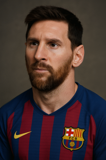 Messi foto de perfil e Lamine yamal foto de perfil