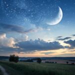 Fase da lua hoje domingo 22 06 2025 revela detalhes do céu e inspira conexão com o universo e reflexão