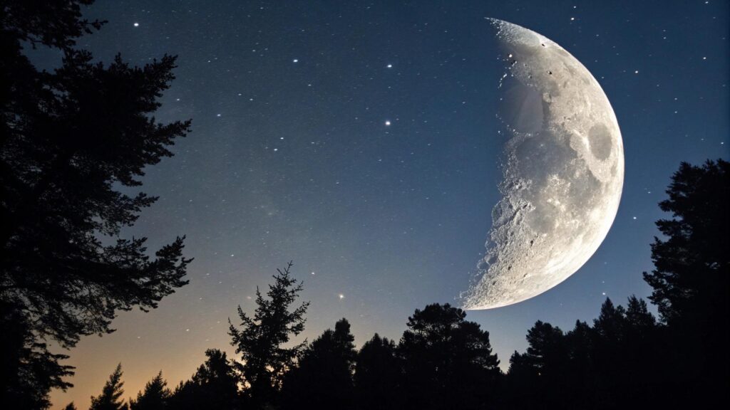 Fase da lua hoje quarta-feira 02 de julho de 2025 com dados astronômicos
