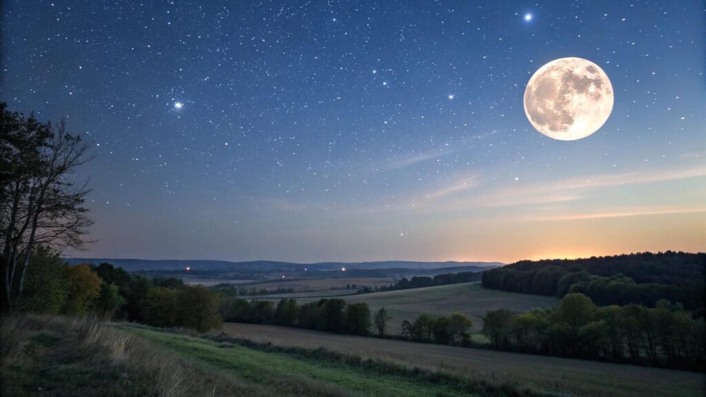 Fase da lua hoje sexta-feira 04 de julho de 2025 revela energia crescente e céu iluminado pela Gibosa