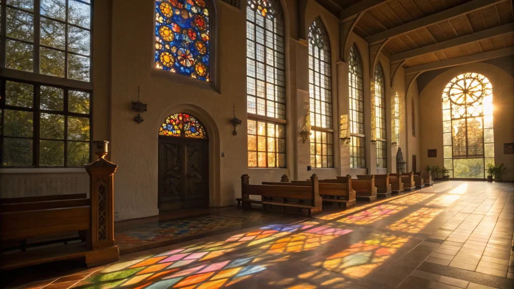 Imagem de um ambiente sereno e inspirador, remetendo à paz e à reflexão.