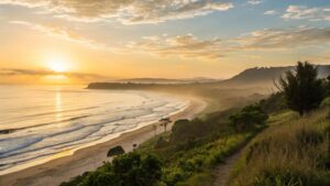 Amanhecer sereno de segunda-feira 01/09/2025 representando fé, esperança, reflexão e inspiração para hoje