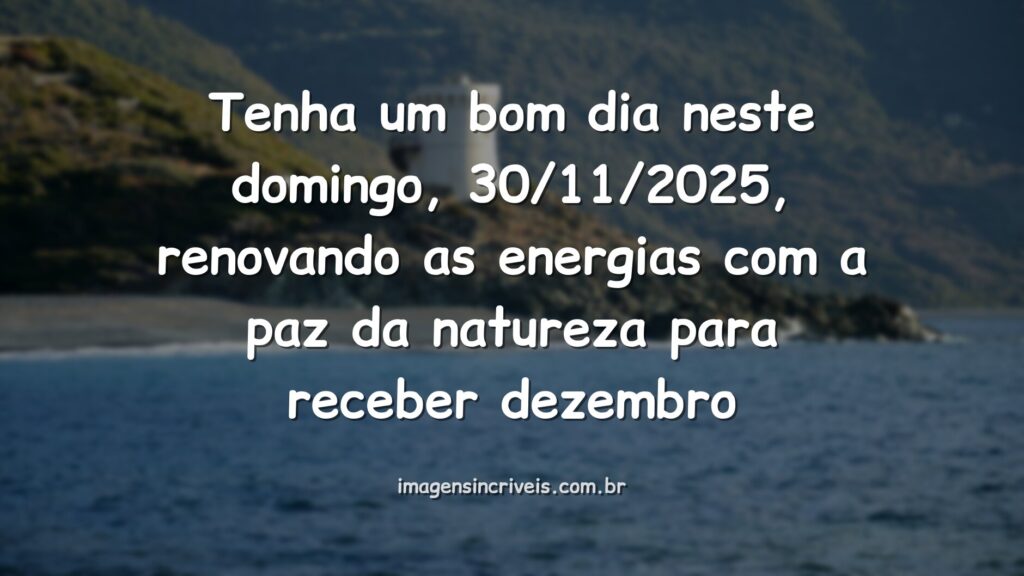 Paisagem serena com céu azul e águas calmas, inspirando paz e energia positiva para o fim de semana e a transição de mês.