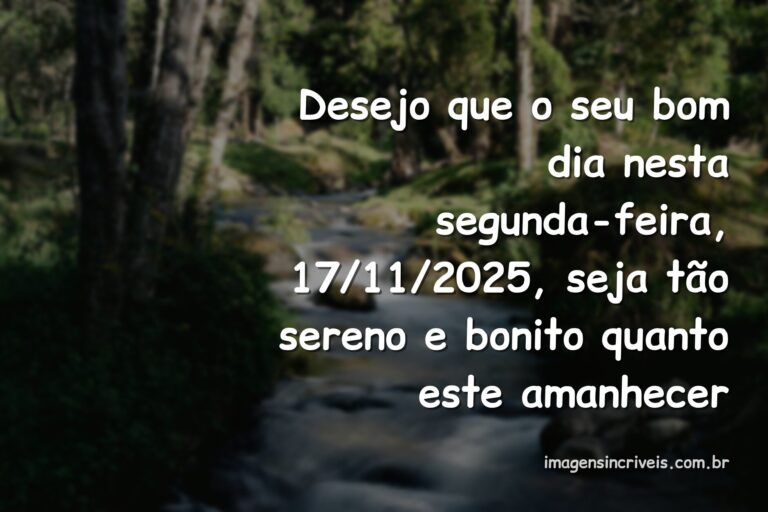 Amanhecer tranquilo sobre um lago, com o céu em tons de azul e laranja, refletindo a paz e a esperança de uma nova semana de amizade.