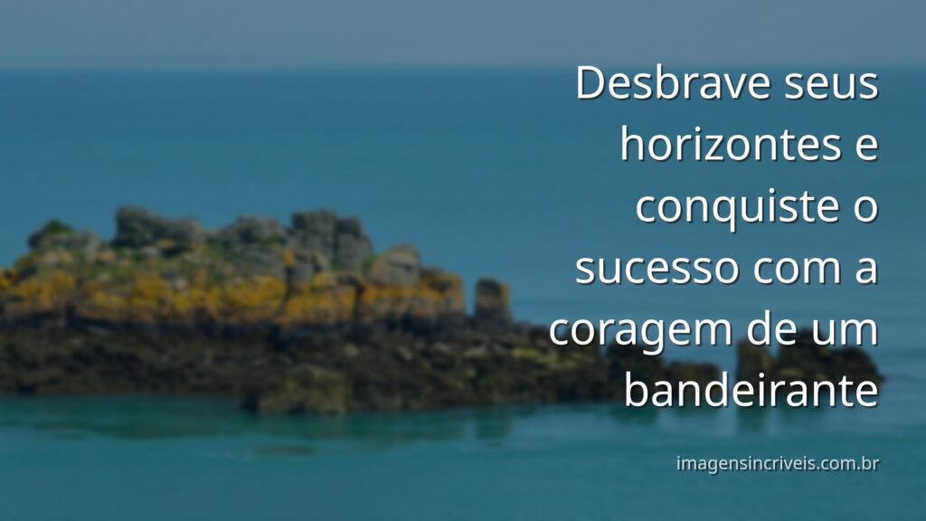Vasto céu azul sobre um rio sereno cortando uma paisagem natural, evocando a exploração e a jornada para o sucesso.
