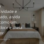 Um rio sereno fluindo através de uma paisagem natural sob um céu claro, inspirando calma e a beleza da vida com diabetes e criatividade.