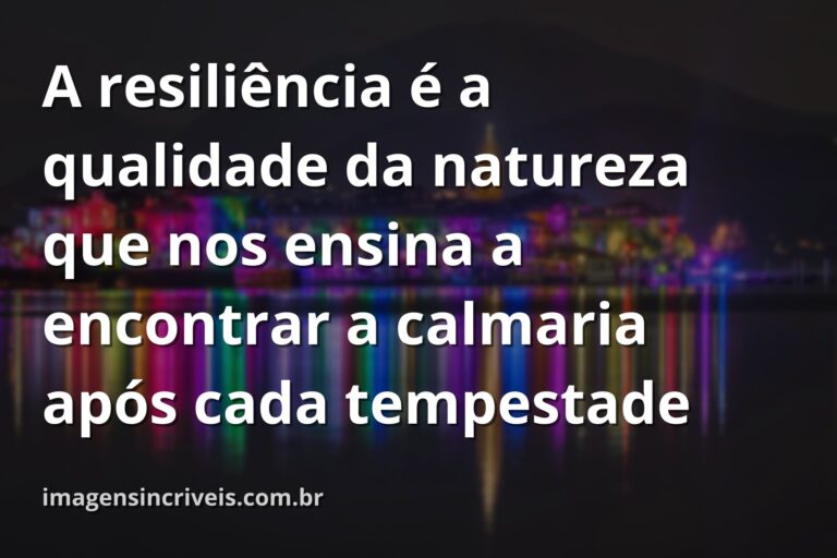 Paisagem serena com céu azul refletido na água cristalina, evocando sentimentos de paz, força e a resiliência da natureza.