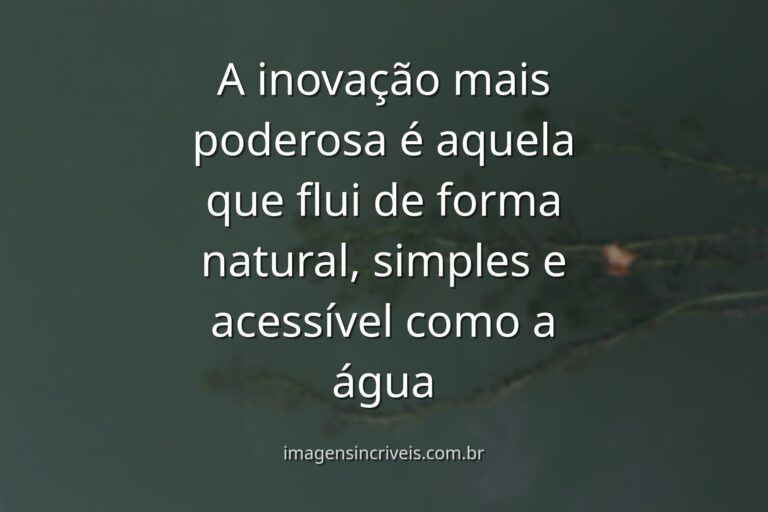 Céu azul e nuvens brancas refletidas perfeitamente na superfície calma de um lago, transmitindo paz e a fluidez da inovação.