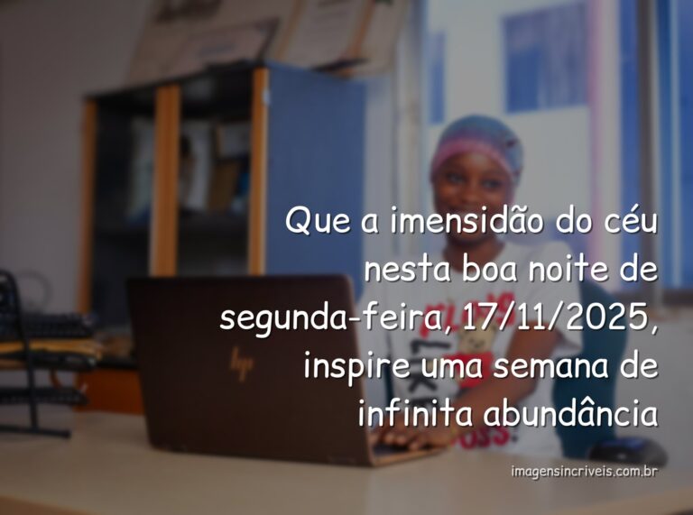 Céu noturno com estrelas e uma lua serena refletidos sobre a superfície calma de um lago, evocando paz e abundância.