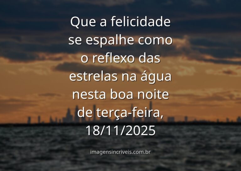 Céu noturno estrelado refletindo sobre a água calma de um lago, transmitindo uma profunda sensação de paz e felicidade.