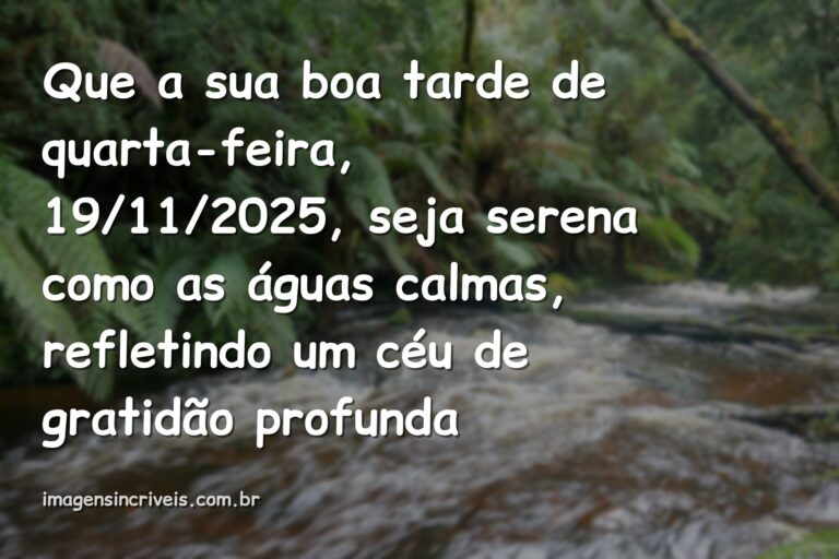 Paisagem serena com céu azul e nuvens refletido em águas cristalinas, transmitindo uma sensação de paz e gratidão profunda.