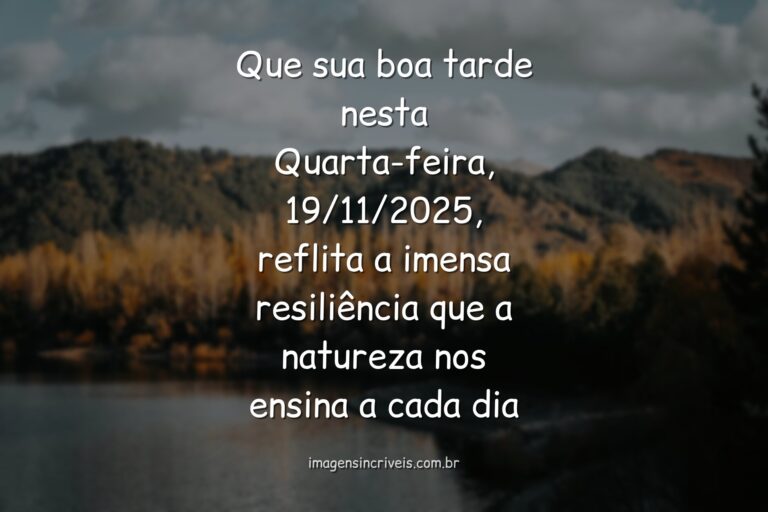 Céu sereno com nuvens brancas refletido na superfície calma de um lago, cercado por vegetação, evocando paz e resiliência.