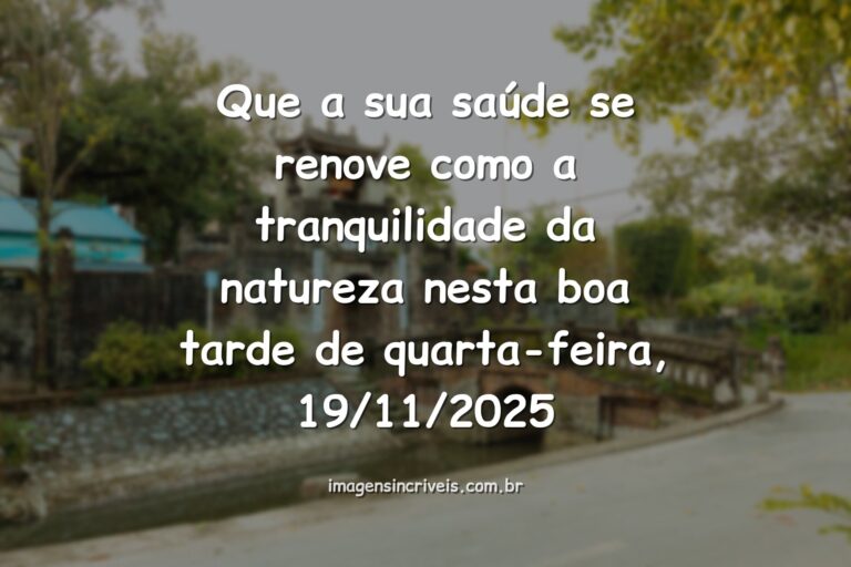 Paisagem serena com céu azul, água calma e vegetação, inspirando uma boa tarde de paz e saúde.