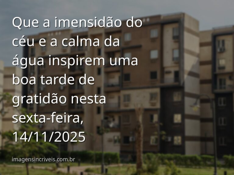 Céu alaranjado do entardecer refletido em um lago sereno, evocando sentimentos de paz e gratidão pela natureza.