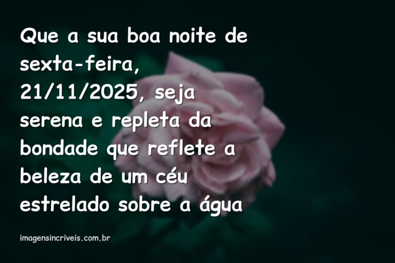 Céu noturno estrelado refletindo sobre a água calma de um lago, evocando paz, serenidade e o tema da bondade.