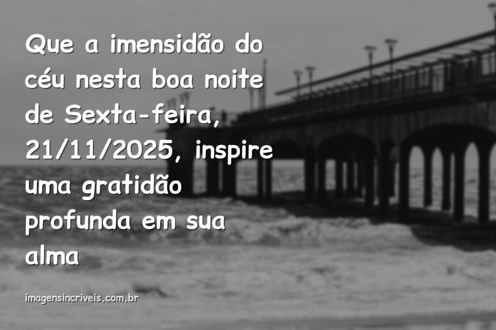 Céu noturno estrelado refletido sobre a superfície calma de um lago, cercado por natureza, transmitindo paz e gratidão profunda.