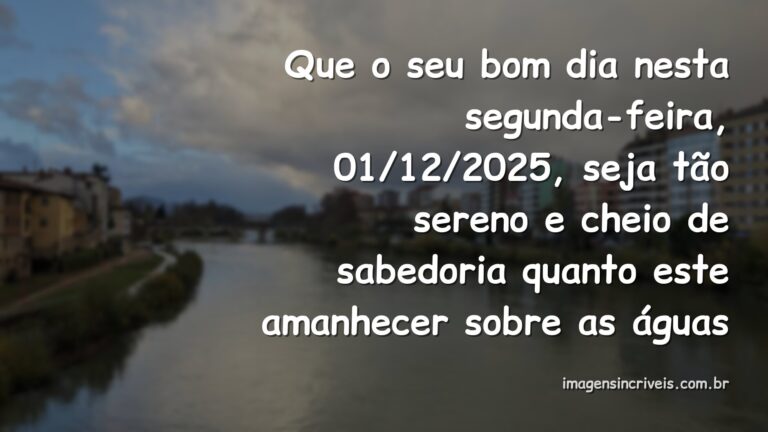 Amanhecer sereno sobre um lago calmo, com o céu em tons de laranja e azul refletido na água, transmitindo paz e sabedoria.