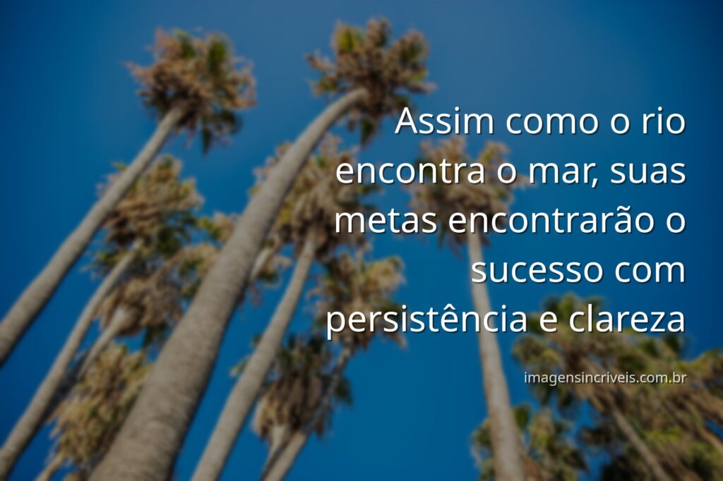 Vasto oceano encontrando um céu azul com nuvens, evocando a imensidão das possibilidades e a jornada para alcançar metas.