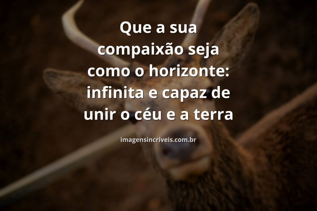 Céu azul e nuvens brancas refletindo em um lago sereno cercado por natureza, transmitindo a paz e a profundidade da compaixão.