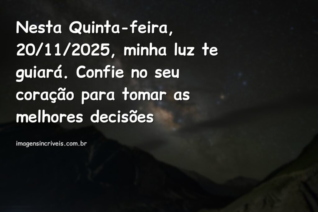 Imagem abstrata e espiritual de um anjo da guarda com luzes de esperança, guiando as decisões importantes do dia 20/11/2025.