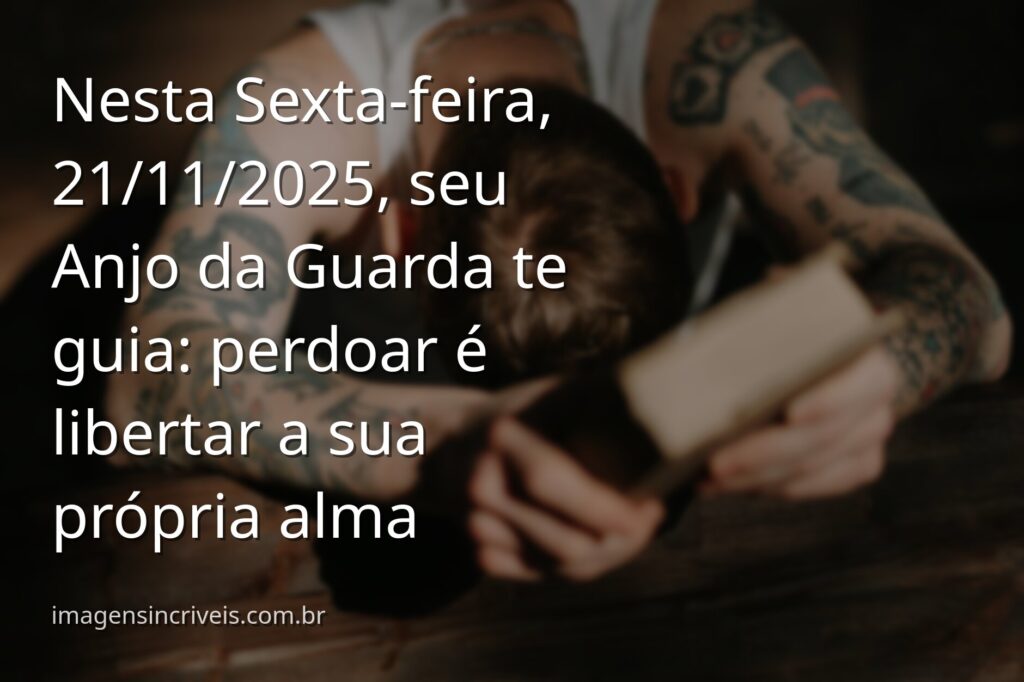 Luz abstrata e espiritual de um anjo da guarda, simbolizando a esperança e a paz do perdão na mensagem de 21/11/2025.