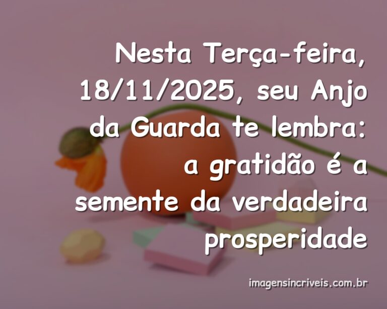 Anjo da guarda em luz abstrata e etérea, simbolizando a esperança e a mensagem de prosperidade divina para 18 de novembro de 2025.