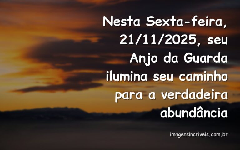 Anjo da guarda em luz abstrata e espiritual, trazendo esperança e prosperidade para a Sexta-feira de 21 de novembro de 2025.