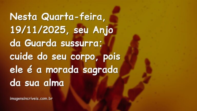 Anjo da Guarda em luz abstrata e etérea, irradiando esperança e energia de cura para a mensagem de saúde do dia 19/11/2025.