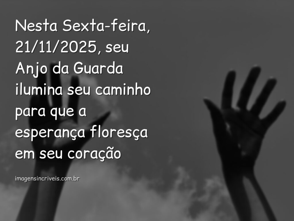 Anjo da guarda como uma luz etérea e abstrata, simbolizando a renovação da esperança e proteção espiritual na mensagem de 21/11/2025.