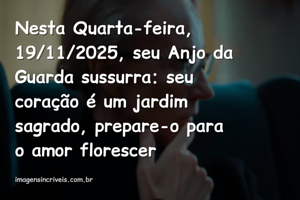 Anjo da guarda como uma luz etérea e abstrata, simbolizando esperança espiritual para a vida amorosa em 19 de novembro de 2025.