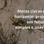 Um lago sereno ao amanhecer reflete um céu claro e tranquilo, evocando a clareza e a simplicidade das metas de usabilidade.