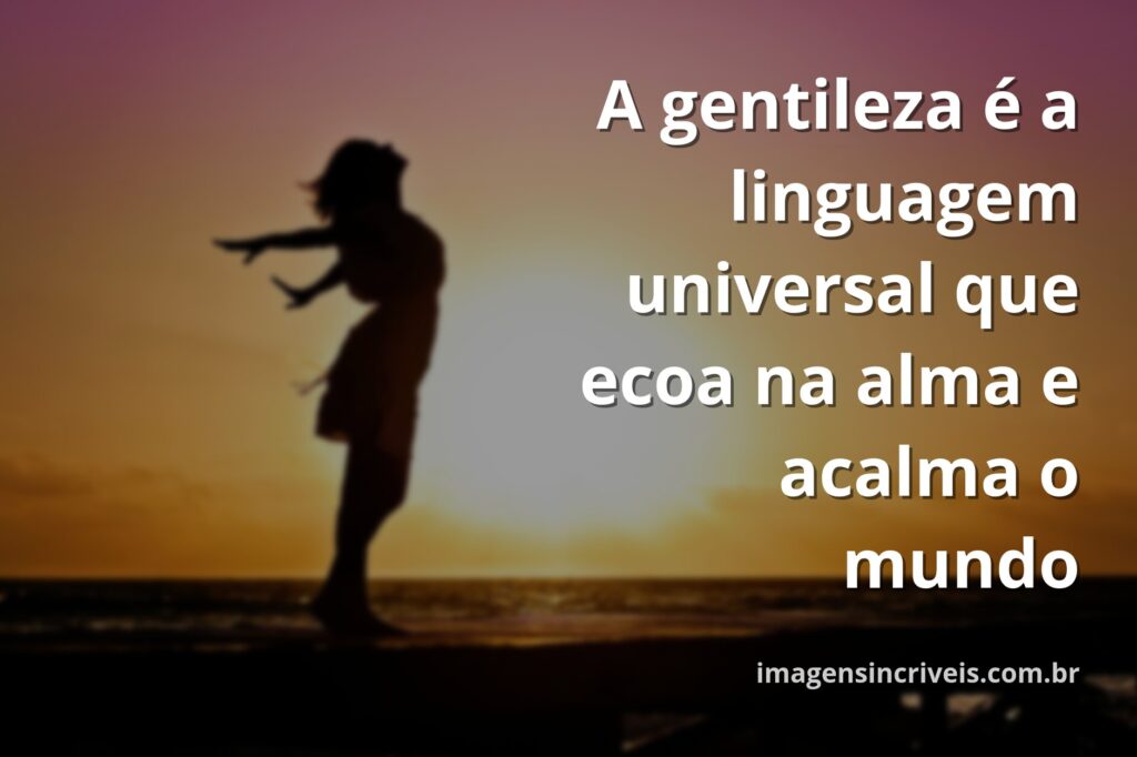 Céu vasto e sereno refletido na superfície calma da água, transmitindo a paz e a profundidade que a bondade inspira.