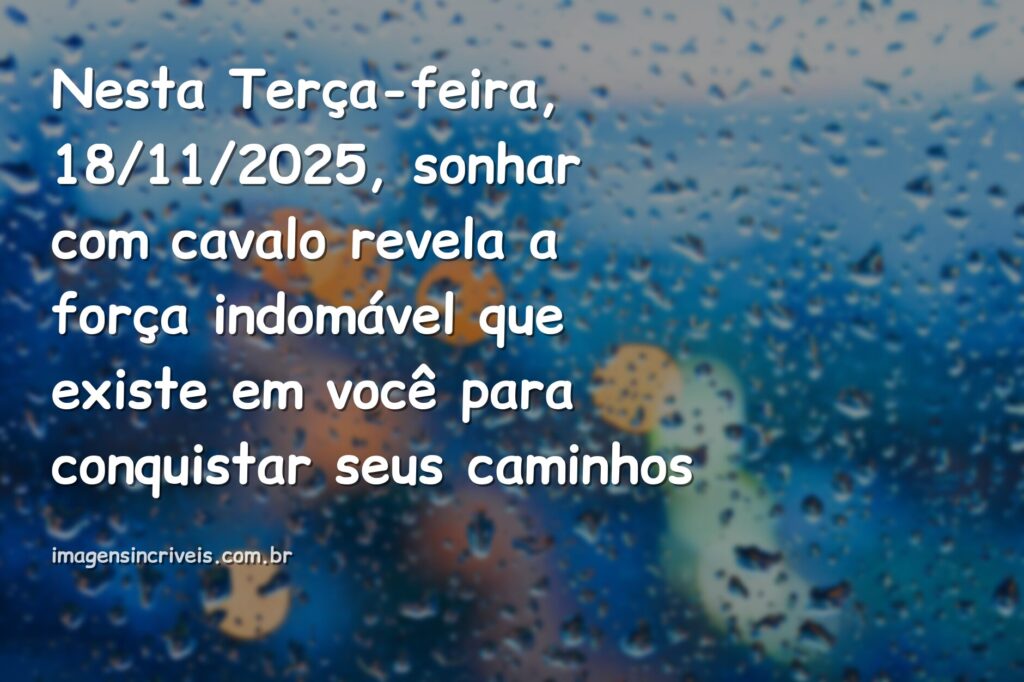 Cena surreal e abstrata de um cavalo cósmico galopando na noite, representando o poder do sonho de 18/11/2025.