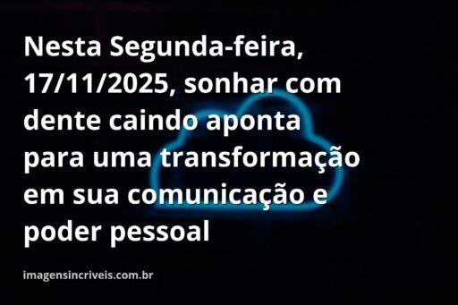 Cena abstrata e surreal de uma noite estrelada, simbolizando a perda e renovação de sonhar com dente caindo em 17/11/2025.