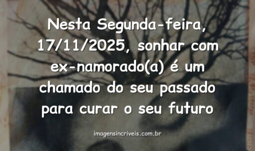 Cena noturna abstrata e surreal com luas e silhuetas, simbolizando o significado de sonhar com ex-namorado(a) em 17 de novembro de 2025.