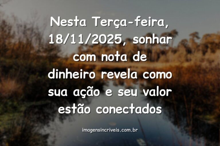 Cena noturna abstrata e surreal com notas de dinheiro se desfazendo em luz, simbolizando a interpretação do sonho de 18/11/2025.