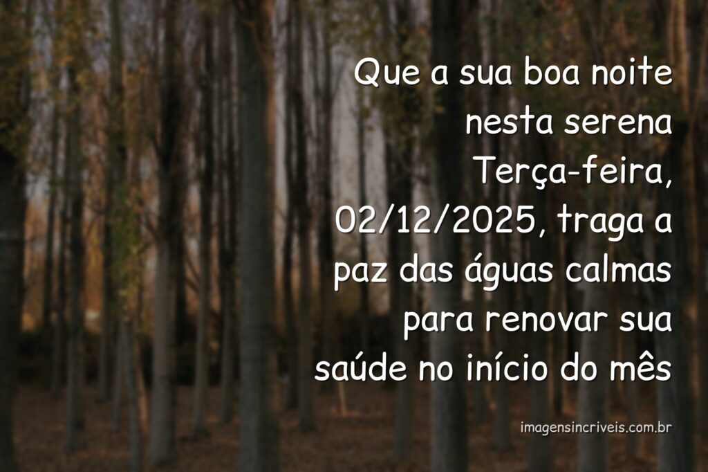 Céu crepuscular em tons de laranja e roxo refletido sobre a água calma de um lago, transmitindo paz e um sentimento de boa noite.