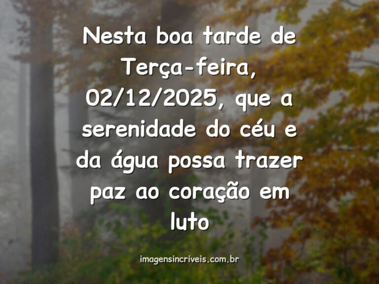 Céu crepuscular com tons suaves refletido sobre a superfície calma da água, evocando um sentimento de paz, saudade e esperança.