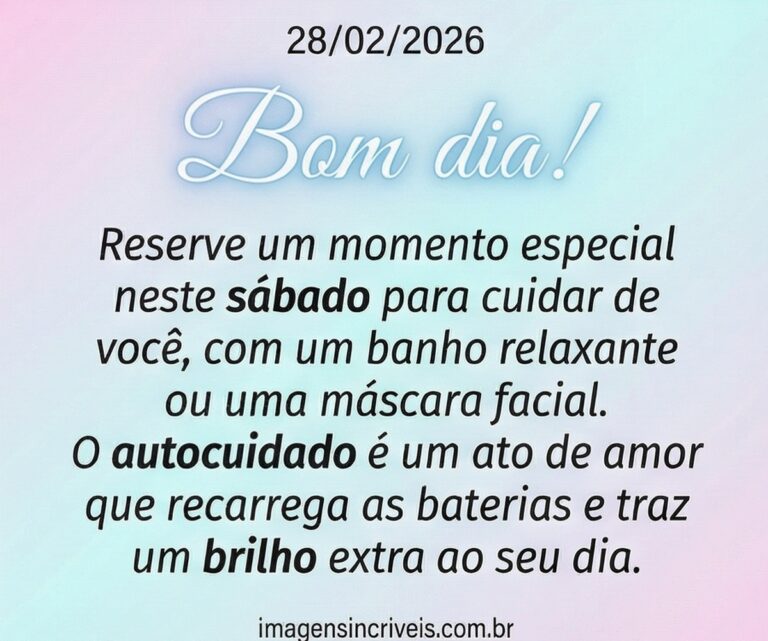 Bom Dia Sabado 28 02 2026